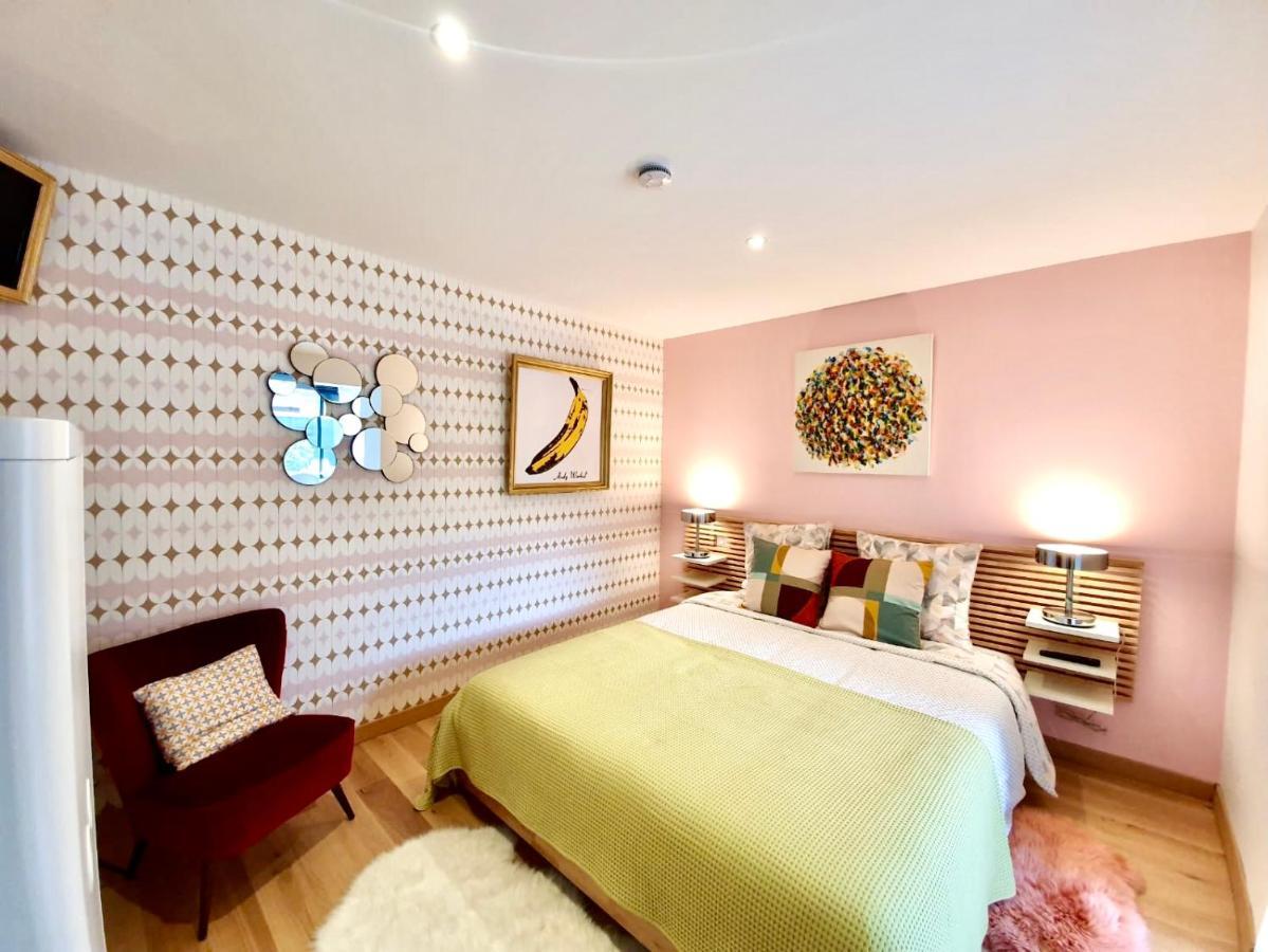 La Maison Pop Appartement Meuble Independant Avec Jardin Romans-sur-Isère Buitenkant foto