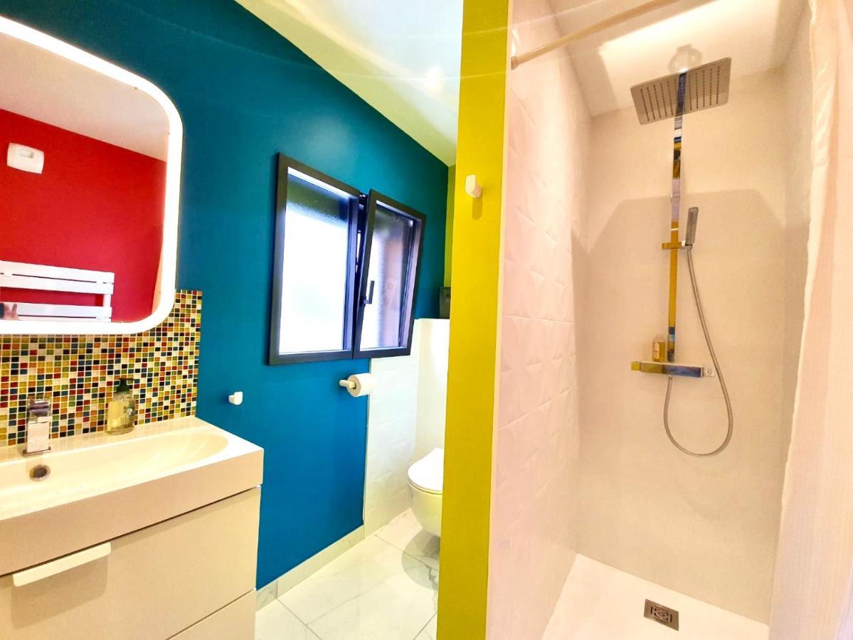 La Maison Pop Appartement Meuble Independant Avec Jardin Romans-sur-Isère Buitenkant foto