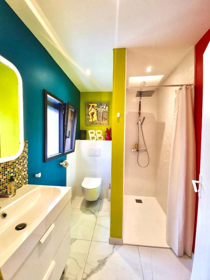 La Maison Pop Appartement Meuble Independant Avec Jardin Romans-sur-Isère Buitenkant foto