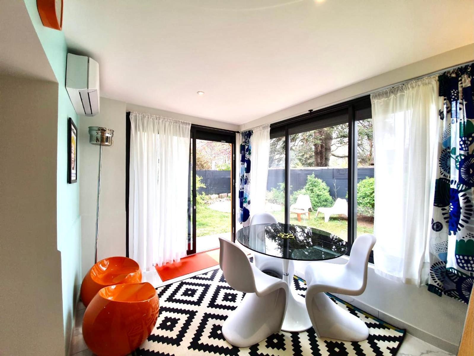 La Maison Pop Appartement Meuble Independant Avec Jardin Romans-sur-Isère Buitenkant foto