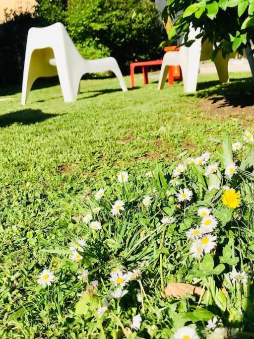 La Maison Pop Appartement Meuble Independant Avec Jardin Romans-sur-Isère Buitenkant foto
